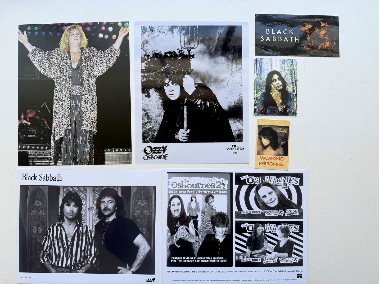 OZZY OSBOURNE SET (1 of 1)