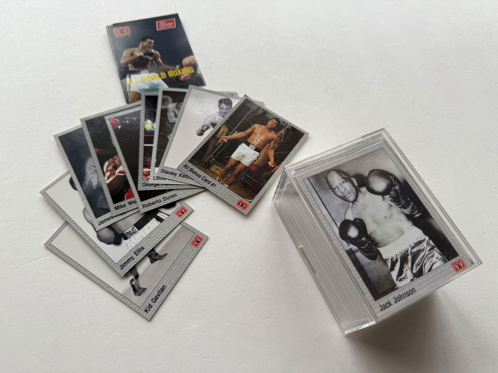 BOXING CARDS - 1991 (1 of 2)