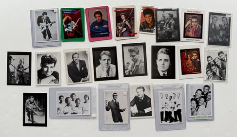 VARIOUS VINTAGE MUSIC ACTS TRADING CARDS
