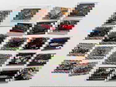 VARIOUS TRANSPORTATION TRADING CARDS