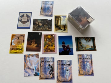 MAXFIELD PARRISH TRADING CARD SET