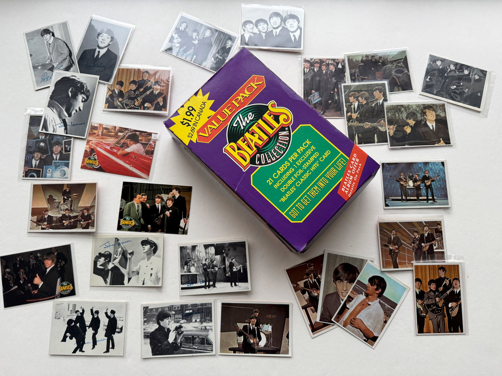 THE BEATLES COLLECTION TRADING CARD SET (1 of 2)