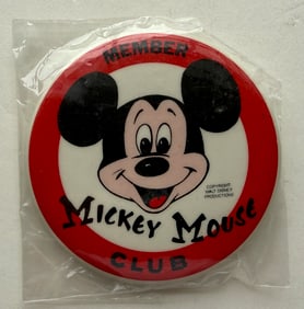 MICKEY MOUSE CLUB MEMBERSHIP PIN
