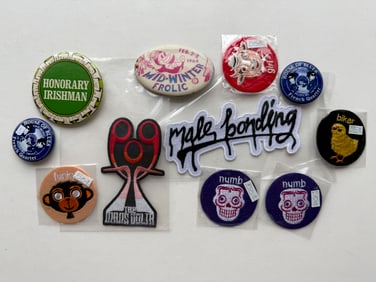 PATCHES AND BUTTONS