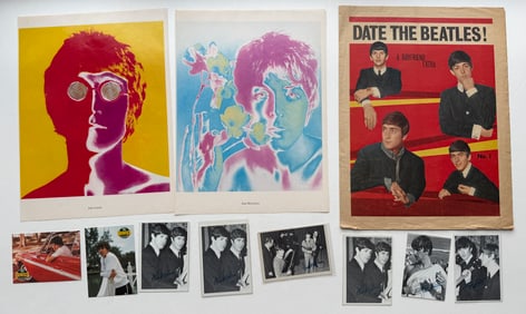 BEATLES COLLECTOR SET WITH DATE THE BEATLES