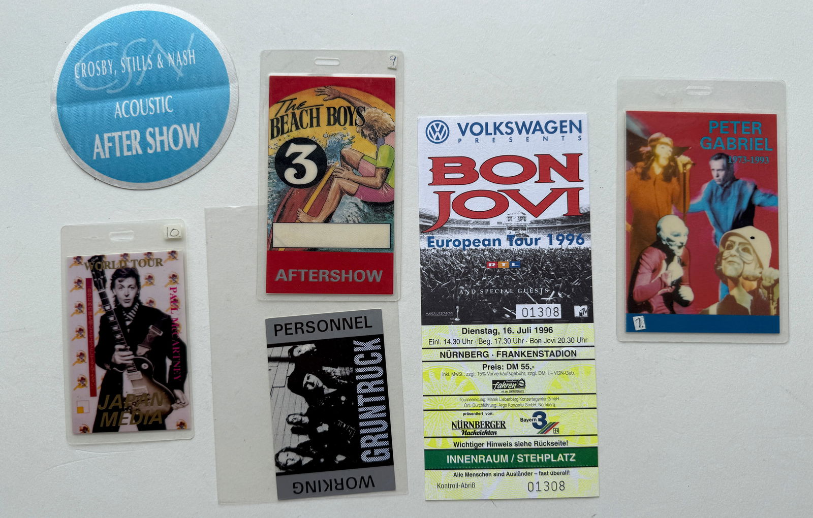 BACKSTAGE PASS COLLECTION (1 of 1)