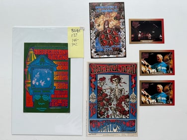 GRATEFUL DEAD CARD SET WITH BG81 CARD