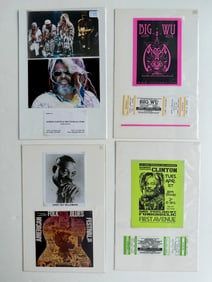 GEORGE CLINTON P-FUNK BUSINESS CARD AND MORE