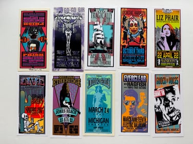 MARK ARMINSKI ORIGINAL SCREENPRINT CARD SET #2