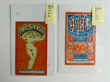 THE SOUND AND THE BYRDS CARDS