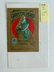 GRATEFUL DEAD FD45 POSTCARD