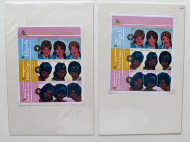 LEGENDARY GIRL GROUPS STAMP COLLECTION