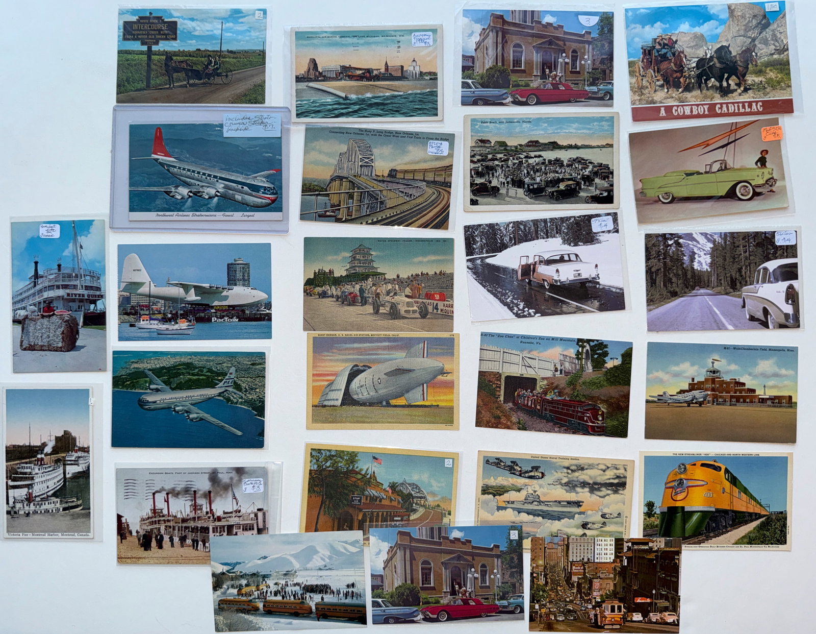 TRANSPORTATION - A CURATED POSTCARD SET (1 of 1)