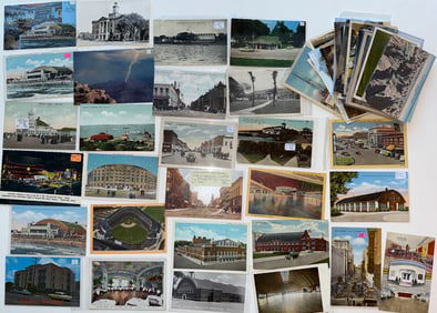 THE PLACES - A CURATED POSTCARD SET #1