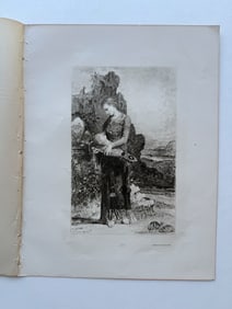 "Orpheus" by Gustave Moreau - bookplate 1865