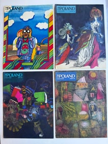 POLAND ILLUSTRATED MAGAZINE COVER SET #1