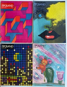 POLAND ILLUSTRATED MAGAZINE COVER SET #2