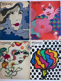 POLAND ILLUSTRATED MAGAZINE COVER SET #3