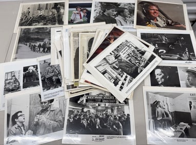 TELEVISION AND MOVIE PRESS PHOTO SET #3 - 54 item lot