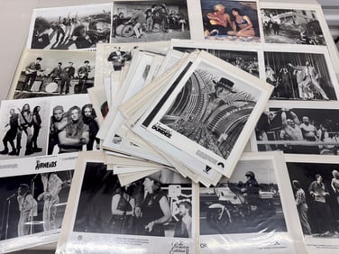 TELEVISION AND MOVIE PRESS PHOTO SET #4- 53 item lot