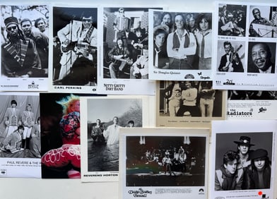 BUY 12 ROCK & ROLL PRESS PHOTOS - GET 12 FREE - set #1