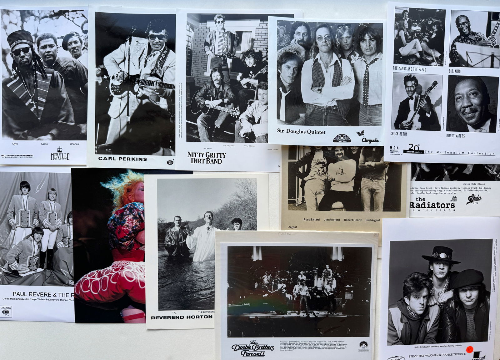 BUY 12 ROCK & ROLL PRESS PHOTOS - GET 12 FREE - set #1 (1 of 2)