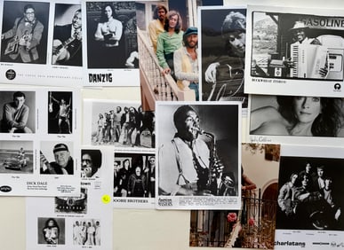 BUY 12 ROCK & ROLL PRESS PHOTOS - GET 12 FREE - set #2