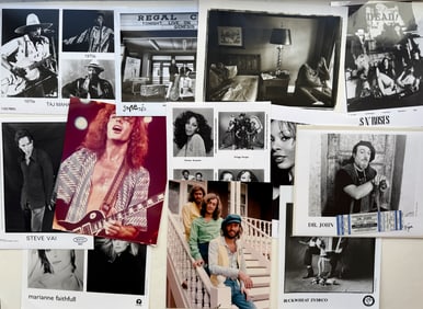 BUY 12 ROCK & ROLL PRESS PHOTOS - GET 12 FREE - set #3