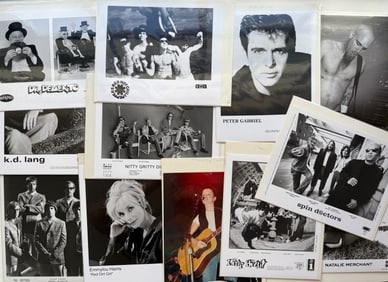 BUY 12 ROCK & ROLL PRESS PHOTOS - GET 12 FREE - set #5