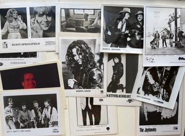 BUY 12 ROCK & ROLL PRESS PHOTOS - GET 12 FREE - set #6
