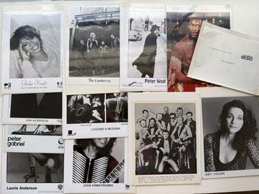 BUY 12 ROCK & ROLL PRESS PHOTOS - GET 12 FREE - set #9