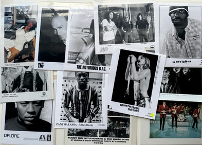 BUY 12 ROCK & ROLL PRESS PHOTOS - GET 12 FREE - set #15