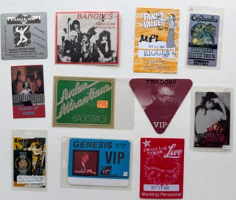 BACKSTAGE PASS SET #1