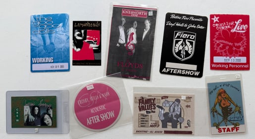 BACKSTAGE PASS SET #3