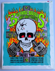 BUTTHOLE SURFERS SIGNED BY KOZIK (RIP)