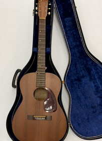 Vintage 1960s Goya N-21 Walnut Acoustic Guitar