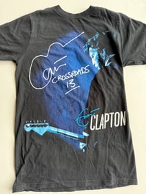 ERIC CLAPTON SIGNED COLLECTIBLE FRAMING SHIRT