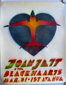 THE RAREST JOAN JETT POSTER IN THE WORLD