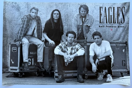 THE EAGLES - HELL FREEZES OVER TOUR POSTER