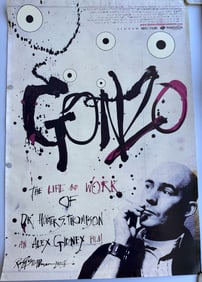 GONZO - THE LIFE AND WORK OF HUNTER S. THOMPSON MOVIE POSTER