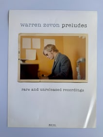 WARREN ZEVON - PRELUDES RECORD STORE PROMO