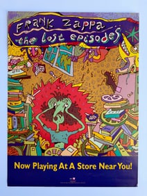 FRANK ZAPPA - THE LOST EPISODES - RECORD STORE PROMO