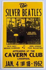 THE SILVER BEATLES AT THE CAVERN CLUB - REPRO