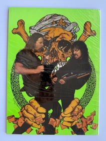 Metallica Pushead poster from a Guitar World magazine