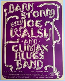 JOE WALSH AND CLIMAX BLUES BAND - 1973 - ST. PAUL