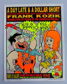 FRANK KOZIK FLINTSTONES GALLERY SHOW - 1994 SIGNED / NUMBERED