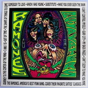 RAMONES - ACID EATERS PROMO POSTER - 1994