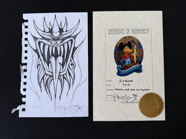 STANLEY MOUSE ORIGINAL SKETCH - ZORCH - 2019