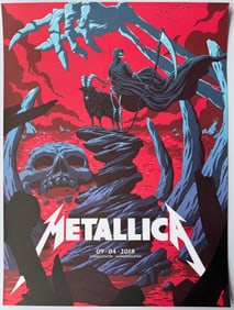 METALLICA 2018 TARGET CENTER IN MINNEAPOLIS