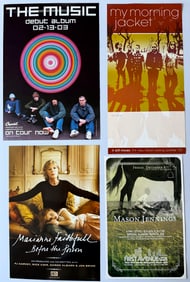 POSTER SET - THE MUSIC, MY MORNING JACKET